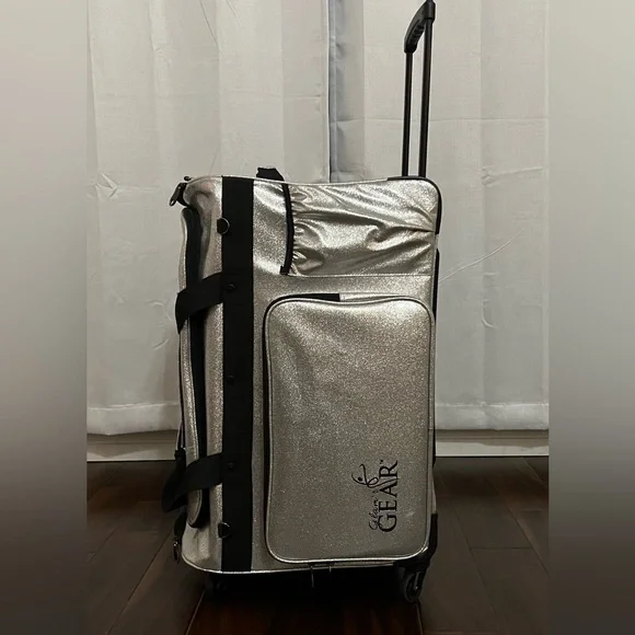Glam'r Gear Mobile Changing Station™ Dance Duffel Bag with Built-In uHide® Rack. - Picture 11 of 11